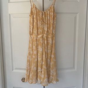 Yellow Abercrombie summer dress